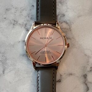 Monroe Classique Rose Gold Watch